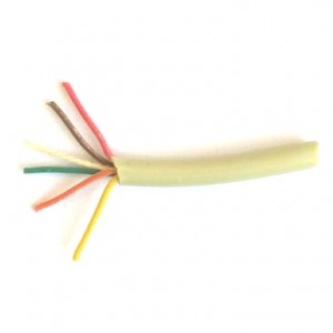Cabo Manga 6 Vias 26AWG Sem Blindagem (metro) Cabo Manga 6 Vias 26AWG Sem Blindagem (metro)
