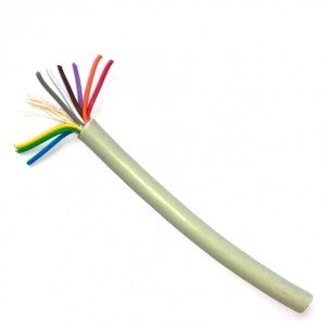 Cabo Manga 9 Vias 26AWG Sem Blindagem (metro) Cabo Manga 9 Vias 26AWG Sem Blindagem (metro)