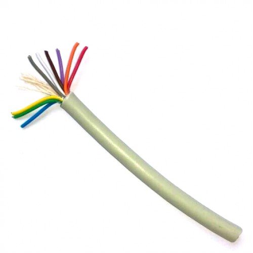 Cabo Manga 9 Vias 26AWG Sem Blindagem (metro) Cabo Manga 9 Vias 26AWG Sem Blindagem (metro)