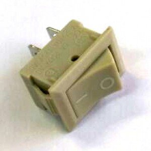 Chave Gangorra KCD1-101 Bege 2 Terminais