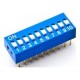 Chave Dip Switch 10 Vias 180 Graus (KF1001-10) Chave Dip Switch 10 Vias 180 Graus (KF1001-10)