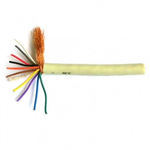 Cabo Manga 10 Vias 26AWG Com Blindagem (metro) Cabo Manga 10 Vias 26AWG Com Blindagem (metro)
