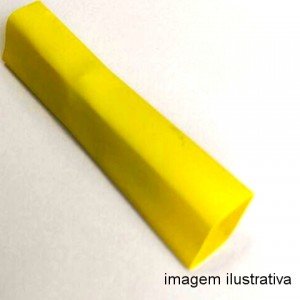 Espaguete Termoretrátil Diâmetro 6mm Amarelo (Metro) Espaguete Termoretrátil Diâmetro 6mm Amarelo (Metro)