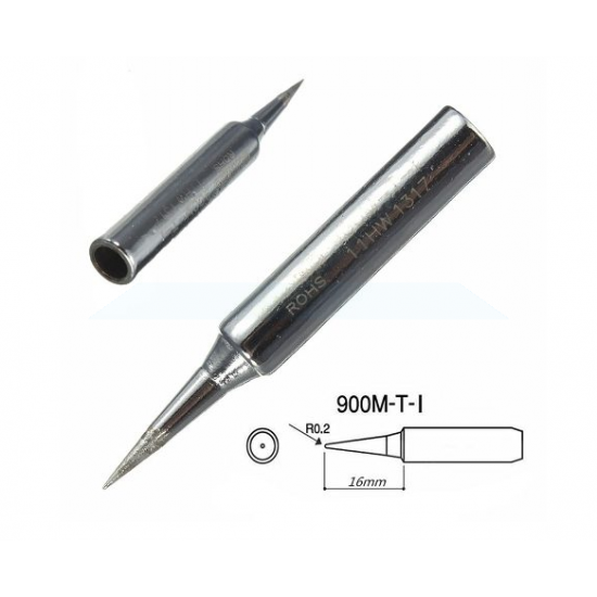 Ponta Para Ferro De Solda HAKKO 900 M-T-I Ponta Para Ferro De Solda HAKKO 900 M-T-I