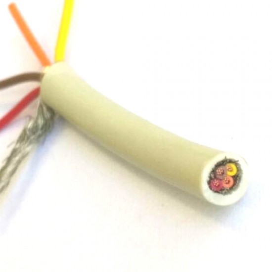 Cabo Manga 6 Vias 26AWG Com Blindagem (metro) Cabo Manga 6 Vias 26AWG Com Blindagem (metro)