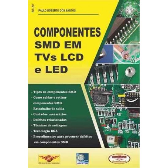 Livro Componentes SMD em TVs LCD e LED Livro Componentes SMD em TVs LCD e LED