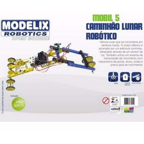 Modelix 505 - Mobil 5 - Caminhão Lunar Robótico Modelix 505 - Mobil 5 - Caminhão Lunar Robótico