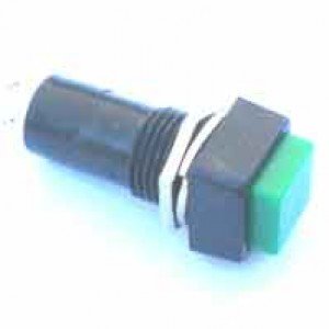 Chave PBS-12B Verde Sem Trava (Tipo Push Button)
