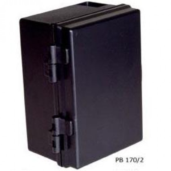 Caixa Patola PB-170/2 Preta Com Dobradicas 90x120x180 Caixa Patola PB-170/2 Preta Com Dobradicas 90x120x180