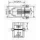 Jack RJ11 4P4C YH55-01 Para Placa 
