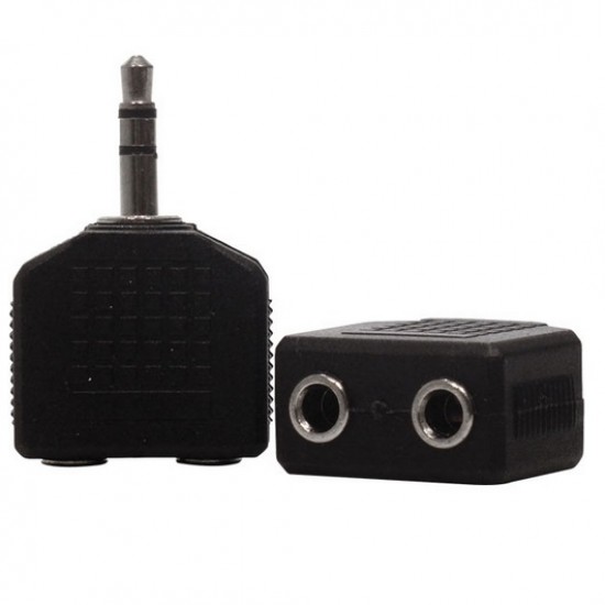 Adaptador Jack J2 Estéreo Para P2 Estéreo Adaptador Jack J2 Estéreo Para P2 Estéreo