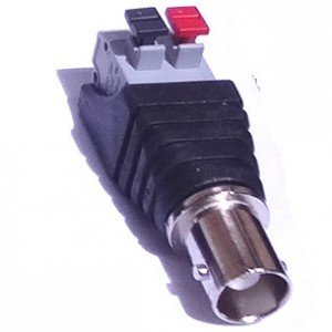 Adaptador Borne De Pressão (spring) Para BNC Fêmea Modelo FL-09 Adaptador Borne De Pressão (spring) Para BNC Fêmea Modelo FL-09