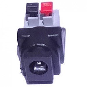 Adaptador Borne De Pressão spring Para J4 Fêmea 2,1mm Mod. FL-03 Adaptador Borne De Pressão spring Para J4 Fêmea 2,1mm Mod. FL-03