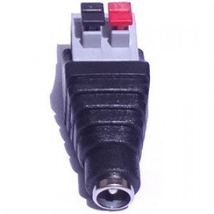 Adaptador Borne De Pressão spring Para J4 Fêmea 2,1mm FL-03-2 Adaptador Borne De Pressão spring Para J4 Fêmea 2,1mm FL-03-2