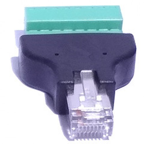 Adaptador Borne KRE Para RJ45 Macho 8P8C - Modelo FL-12 Adaptador Borne KRE Para RJ45 Macho 8P8C - Modelo FL-12