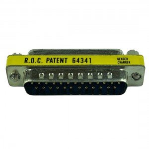 Adaptador DB25 Macho Para DB25 Femea