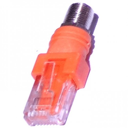 Adaptador RJ45 Para Conector F Fêmea - Modelo FL-32 Adaptador RJ45 Para Conector F Fêmea - Modelo FL-32