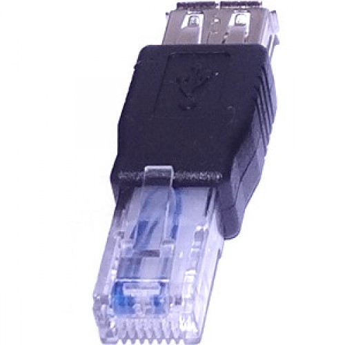 Adaptador RJ45 Para USB Fêmea - Modelo FL-35 Adaptador RJ45 Para USB Fêmea - Modelo FL-35