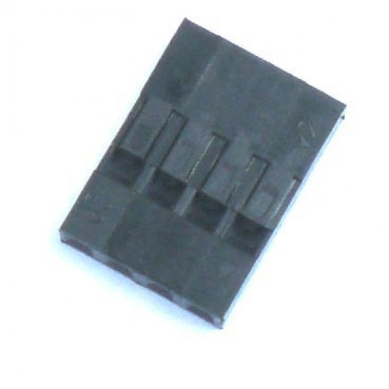 Alojamento Para Conector Modu Simples 4 Vias Alojamento Para Conector Modu Simples 4 Vias
