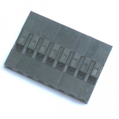 Alojamento Para Conector Modu Simples 8 Vias Alojamento Para Conector Modu Simples 8 Vias