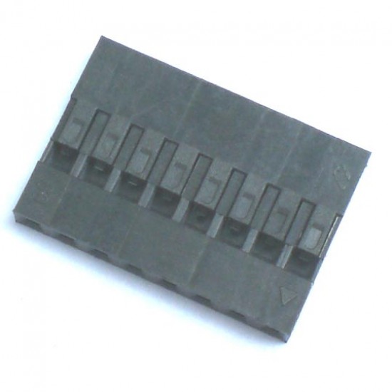 Alojamento Para Conector Modu Simples 8 Vias Alojamento Para Conector Modu Simples 8 Vias