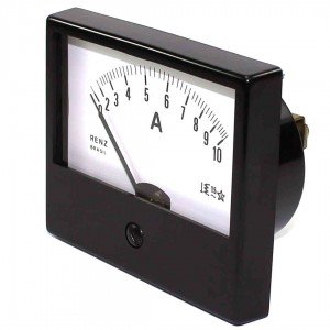 Amperímetro Analógico Renz FM-86 0 a 10A - CA - Ferro Móvel Amperímetro Analógico Renz FM-86 0 a 10A - CA - Ferro Móvel