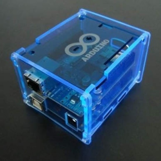 Case Para Arduino cabe Uno R3 com Shield Ethernet EP2161 Conectado Case Para Arduino cabe Uno R3 com Shield Ethernet EP2161 Conectado