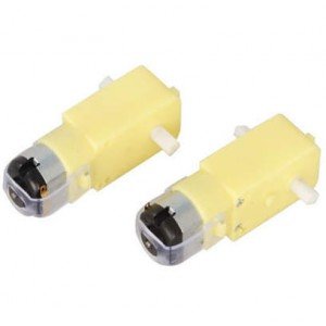 Micro Motor Com Redução TT 1 Para 120 DC 6V 76RPM Kit Com 2 Peças DG01D Micro Motor Com Redução TT 1 Para 120 DC 6V 76RPM Kit Com 2 Peças DG01D