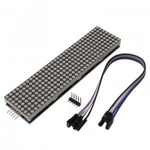 Módulo 4 Matrizes de Led 8x8 Com MAX7219 Módulo 4 Matrizes de Led 8x8 Com MAX7219