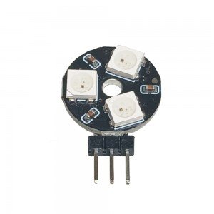 Módulo Led RGB 5050 Endereçável 3 Bits WS2812 Módulo Led RGB 5050 Endereçável 3 Bits WS2812