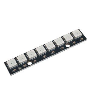 Módulo Led RGB 5050 Endereçável 8 Bits WS2812 Módulo Led RGB 5050 Endereçável 8 Bits WS2812