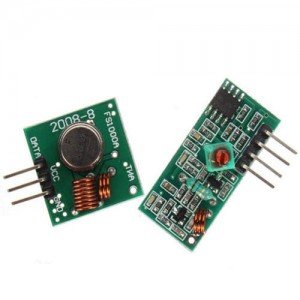 Módulo Receptor E Transmissor De RF Freq. 433MHz Para Arduino Módulo Receptor E Transmissor De RF Freq. 433MHz Para Arduino