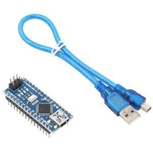 Nano V3 Ch340 ATmega328 com Cabo USB Compatível Com Arduino Nano V3 Ch340 ATmega328 com Cabo USB Compatível Com Arduino