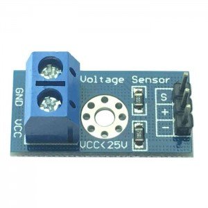 Sensor De Tensão/Voltagem 0V a 25V DC Para Arduino Sensor De Tensão/Voltagem 0V a 25V DC Para Arduino