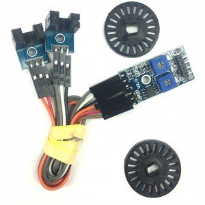 Módulo Sensor Velocidade Duplo Infra Vermelho Com 2 Discos Módulo Sensor Velocidade Duplo Infra Vermelho Com 2 Discos