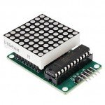 Sinalizador Modulo Matriz LED 8x8 CI MAX7219 Para Arduino