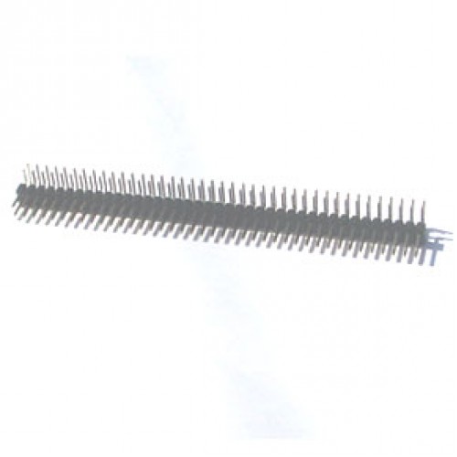Barra De Pinos 2x40 Vias 14mm 90 Graus Barra De Pinos 2x40 Vias 14mm 90 Graus