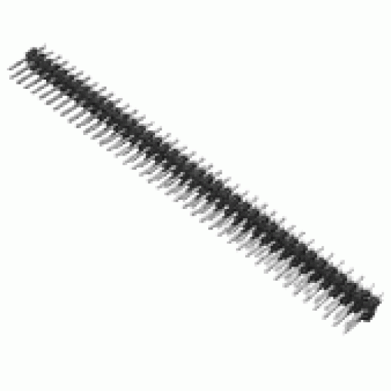 Barra De Pinos 2x40 Vias 8,2mm 180 Graus Barra De Pinos 2x40 Vias 8,2mm 180 Graus