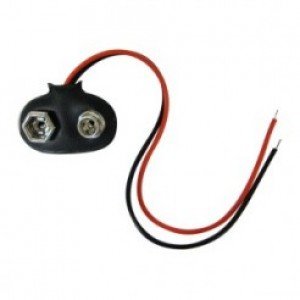 Clip De Bateria De 9V Tipo T - Vertical