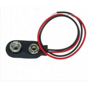 Clip De Bateria De 9V Tipo I - Horizontal