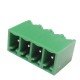 Borne 2EDGVC-3,81 Macho 4 Terminais 180 Graus Passo 3,81mm 