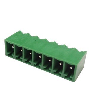 Borne 2EDGVC-3,81 Macho 7 Terminais 180 Graus Passo 3,81mm 