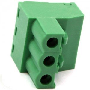 Borne 2EDGK-5,0 Femea 3 Terminais Passo 5mm Borne 2EDGK-5,0 Femea 3 Terminais Passo 5mm
