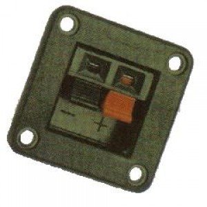 Borne Duplo De Pressão WP2-5 - Quadrado