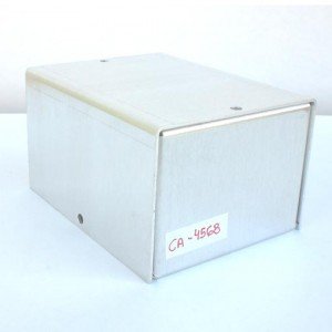 Caixa De Alumínio CA-4568 45X60X80mm Caixa De Alumínio CA-4568 45X60X80mm