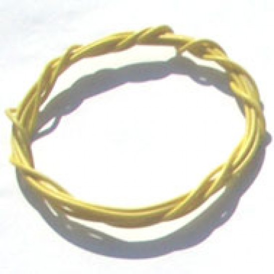 Cabinho Flexivel Amarelo 0,14mm (Metro) Cabinho Flexivel Amarelo 0,14mm (Metro)