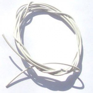 Cabinho Flexível Branco 1,00mm (Metro) Cabinho Flexível Branco 1,00mm (Metro)