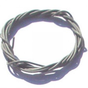 Cabinho Flexível Cinza 0,20mm (Metro) Cabinho Flexível Cinza 0,20mm (Metro)