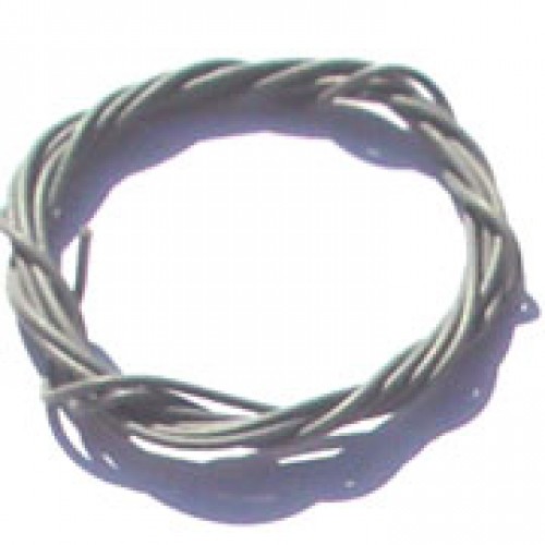 Cabinho FlexÃvel Cinza 0,14mm (Metro) Cabinho FlexÃvel Cinza 0,14mm (Metro)