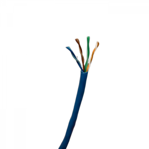 Cabo de Rede U/UTP CAT5E 4Px24AWG 100MHz Azul (Metro)